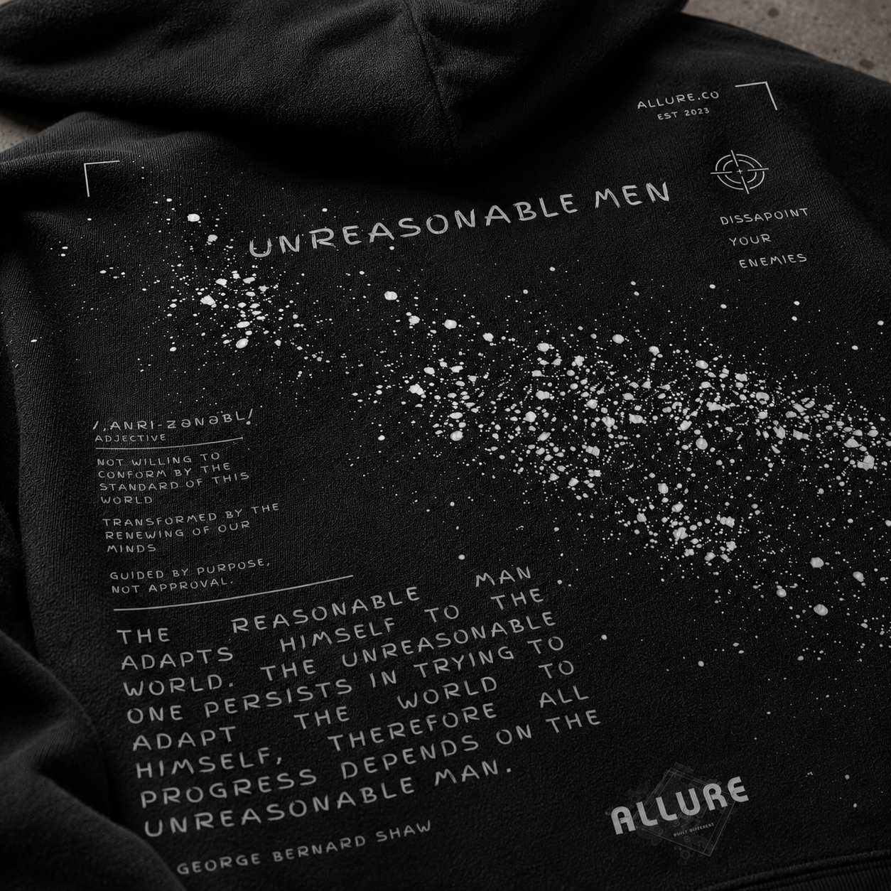 Unreasonable Men Hoodie