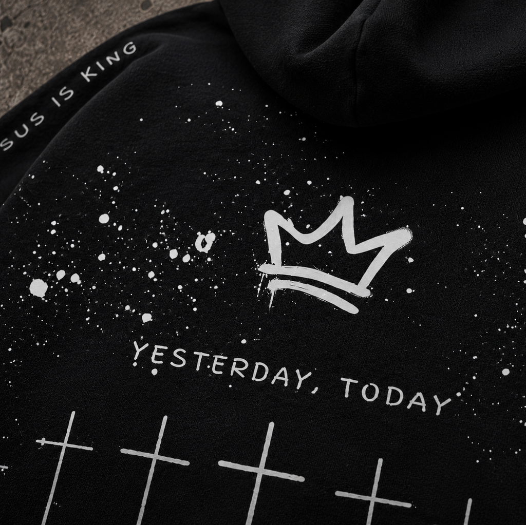 Jesus Is King Oversized Hoodie