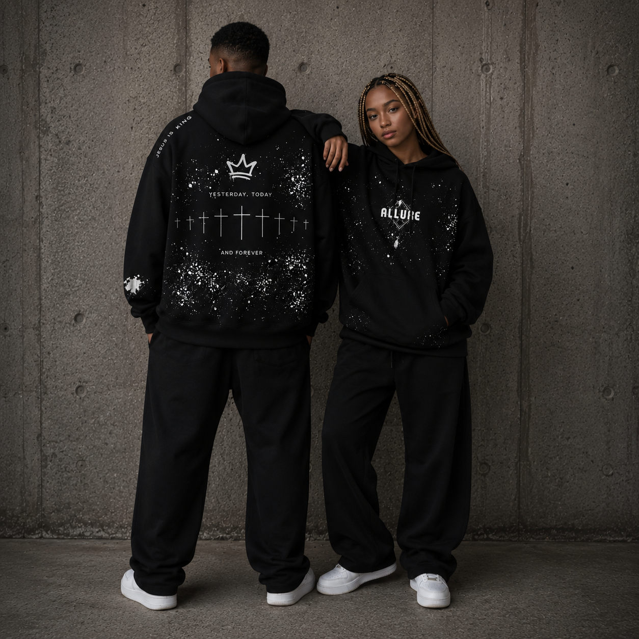 Jesus Is King Oversized Hoodie