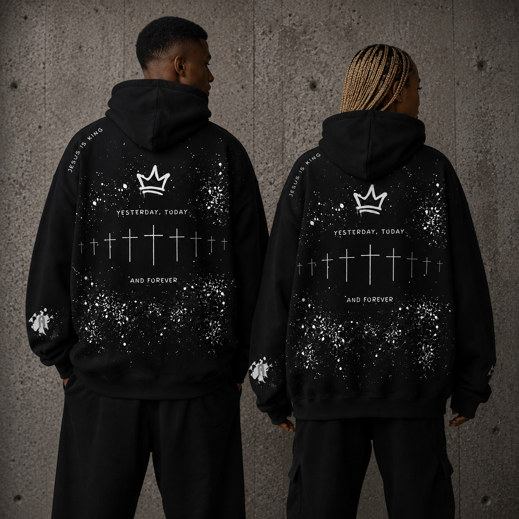 Jesus Is King Oversized Hoodie